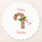 Onderzetters van suikerbrood Candy Cane (Voorkant)