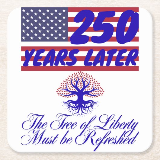 Onderzetters van Tree of Liberty papier (Voorkant)