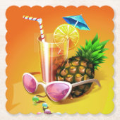 Onderzetters van tropisch Drink (Voorkant)
