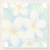 Onderzetters van tropisch glas (Achterkant)