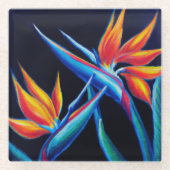 Onderzetters van tropisch glas (Voorkant)