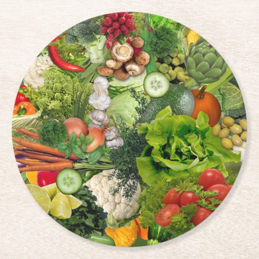 Onderzetters van Veggies (Voorkant)