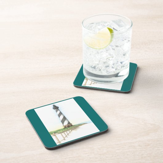 Onderzetters van vuurtoren van Cape Hatteras (Rechterzijde)