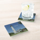 Onderzetters van vuurtoren van presque Isle (Schuin)