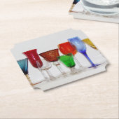 Onderzetters van wijnglas (Gekanteld)