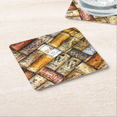 Onderzetters van wijnovers (Schuin)