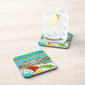 Onderzetters van zee Isle City Band Shell (Rechterzijde)