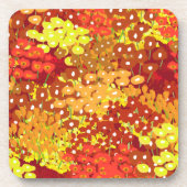 Onderzetters van zomerwilde bloemen (Voorkant)