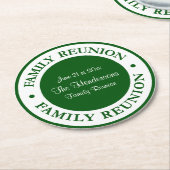 Onderzetters voor aangepaste gezinshereniging (Gebogen)