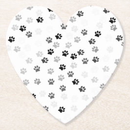 Onderzetters voor afdrukken verven voor Hondenlief