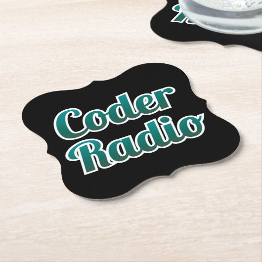 Onderzetters voor coderingsradio (Gekanteld)