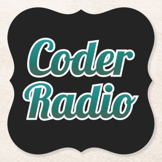 Onderzetters voor coderingsradio (Voorkant)