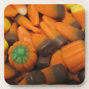Onderzetters voor de herfst Candy Corn - reeks van