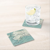 Onderzetters voor de kustkaart van Alaskan (Insitu)