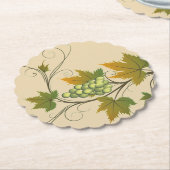 Onderzetters voor druivenpapier (Gekanteld)