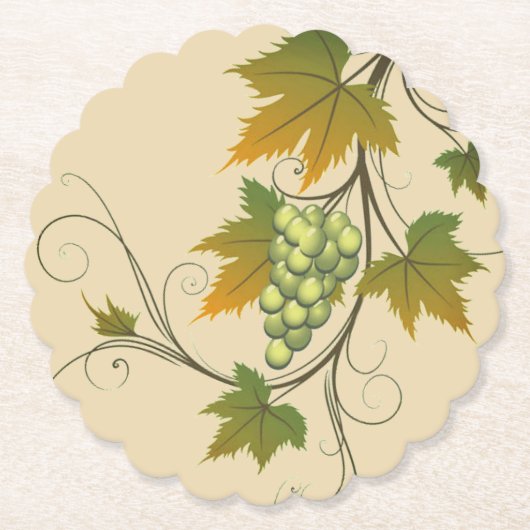 Onderzetters voor druivenpapier (Voorkant)