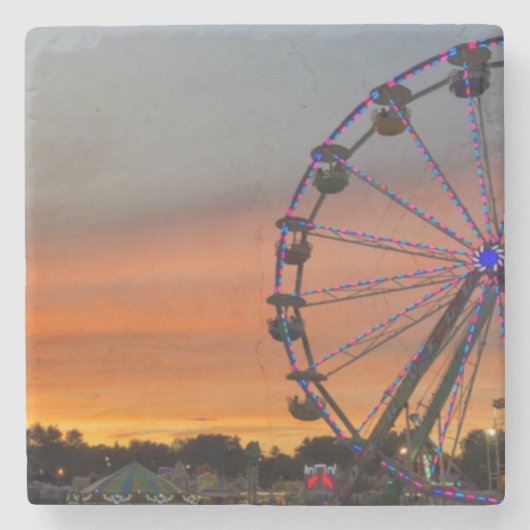 Onderzetters voor Fair Marble Stone in het land (Voorkant)