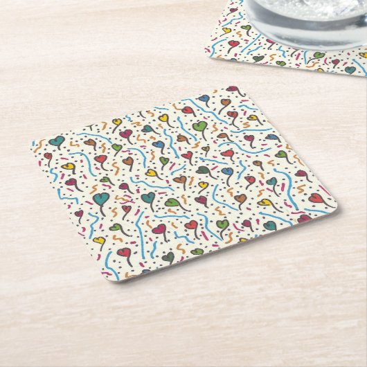 Onderzetters voor frituurpapier (Schuin)