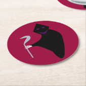 Onderzetters voor grimpapier Reaper halloween (Gebogen)