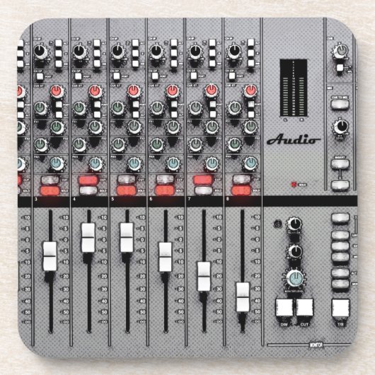 Onderzetters voor groene ruimte: Mixer (set van 6) (Voorkant)