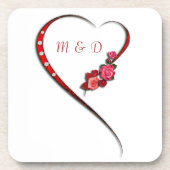 Onderzetters voor hart en bloemen (Voorkant)