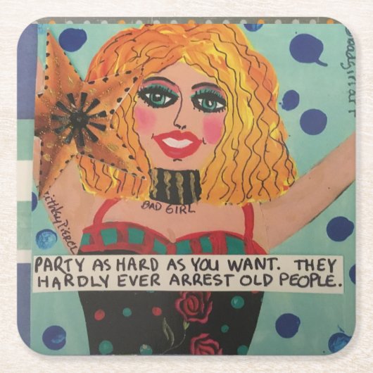 onderzetters voor herbruikbaar papier - (Voorkant)