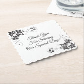 Onderzetters voor het ontvangen van bruiloften (Gebogen)