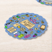 Onderzetters voor het verzamelen van papier voor n (Gekanteld)