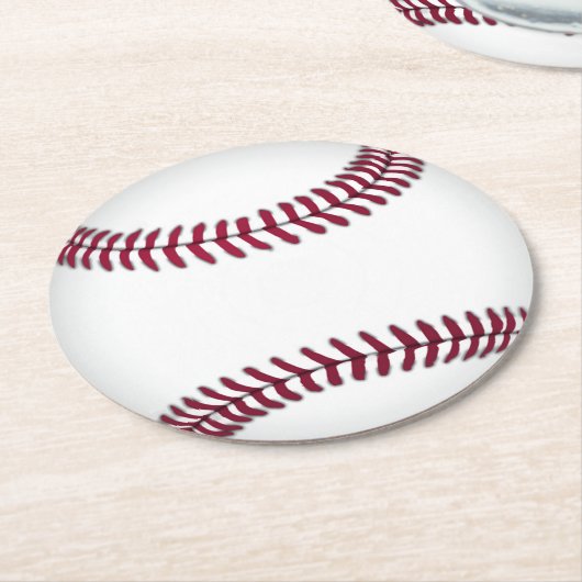 Onderzetters voor honkbalpapier (Gebogen)