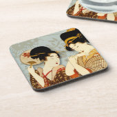 Onderzetters voor Japans kunstontwerp (Linkerzijde)