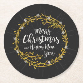 Onderzetters voor kerstcadeaupapier