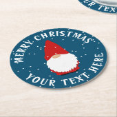 Onderzetters voor kerstcadeaupapier voor de winter (Gebogen)