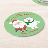 Onderzetters voor kerstfeestdagen en kerstfeestdag (Gebogen)