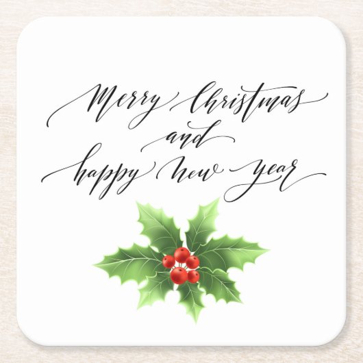 Onderzetters voor kerstpapier (Voorkant)