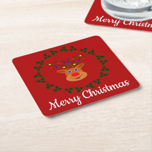 Onderzetters voor kerstrenpapier (Schuin)