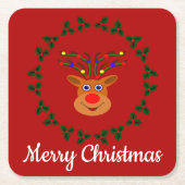 Onderzetters voor kerstrenpapier (Voorkant)