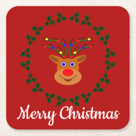 Onderzetters voor kerstrenpapier