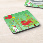 Onderzetters voor kerstviering (Linkerzijde)