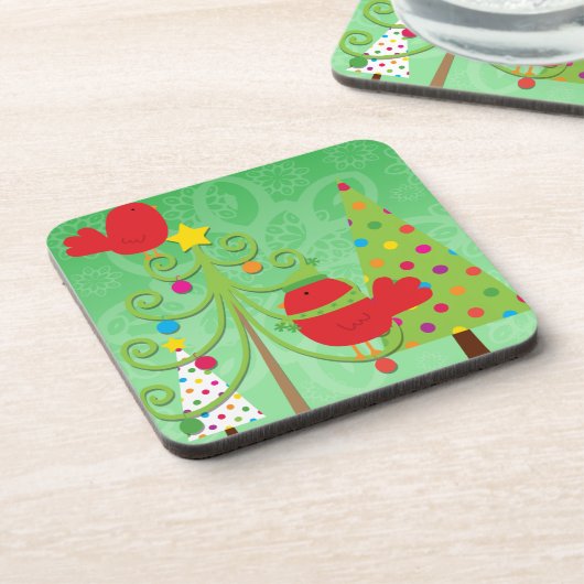 Onderzetters voor kerstviering (Linkerzijde)