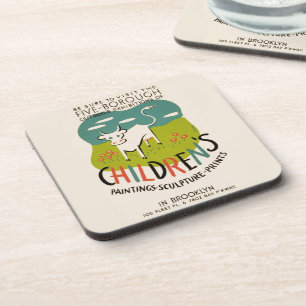 onderzetters voor kinderkunst