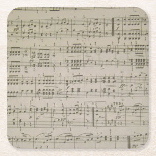 Onderzetters voor menuetto-papier