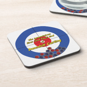 Onderzetters voor neerwaartse krullen - (blauw)
