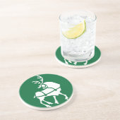 Onderzetters voor rendieren Aangepaste kerstOnderz (Zijkant)