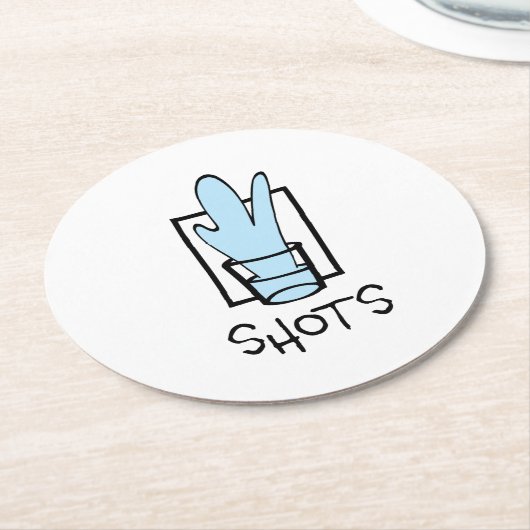 Onderzetters voor rondepapier (Gebogen)