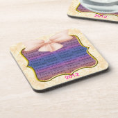 Onderzetters voor roze weddenschappen (Linkerzijde)
