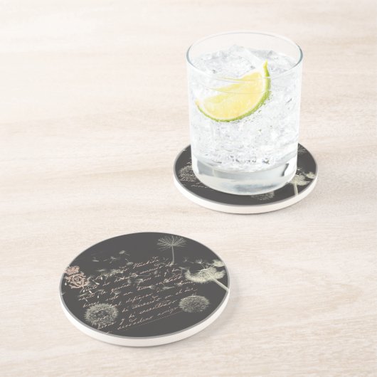 Onderzetters voor  schrijven van Dandelion (Zijkant)