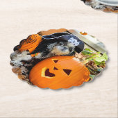 Onderzetters voor Shih Tzu Pirate Paper (Gekanteld)