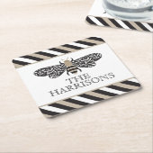 Onderzetters voor speciaal papier voor melkbijen (Schuin)