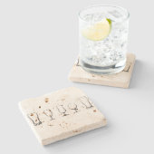 Onderzetters voor staafborden (Zijkant)