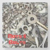 Onderzetters voor tandwielkop en bouten (Voorkant)